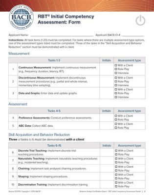 Where to Take RBT Competency Assessment: A Journey Through the Maze of Certification